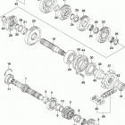 GSX,R600 Трансмиссия