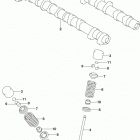 GSX,S1000 Распределительный вал  /  клапана