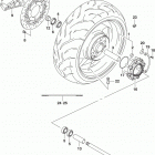 VZR1800 Rear wheel (vzr1800bzl8 e03)