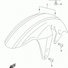 VZR1800 Front fender (vzr1800bzl8 e28) (jba)