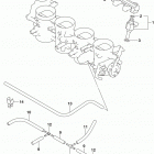 GSX,S1000FA Throttle body hose  /  joint (gsx-s1000fal8 e28)