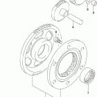 DR650SE Муфта стартера