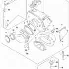 DR650SE Воздушный фильтр
