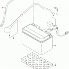 GSX,S750 Battery (gsx-s750azl8 e33)