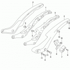 VL1500 Rear frame (vl1500bl8 e28)