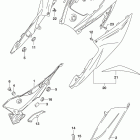 GSX,S750 Frame cover (for kel)