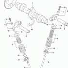 GSX250R Распределительный вал  /  клапана