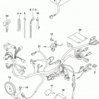 DR,Z400SM Wiring harness (dr-z400sml8 e28)