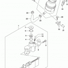 GSX,R750 Главный тормозной цилиндр