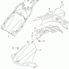 GSX,S1000 Задний бампер