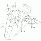 UH200,A Rear fender (uh200al8 p33)