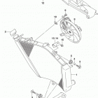 GSX,R750 Радиатор