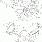 VL800 Rear wheel (vl800l8 e28)
