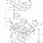 GSX250R Головка цилиндров