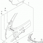 GSX,R750 Cowling body