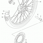DR200S Переднее колесо
