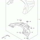 VZR1800 Seat tail box (vzr1800bzl8 e03) (jba)