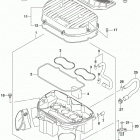 GSX,R750 Воздушный фильтр
