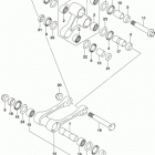 RM,Z250 Втулки заднего рычага