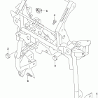 AN650Z Leg shield brace