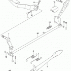 VL800 Задний тормоз