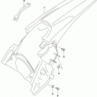 RMX450Z Rear fender (rmx450zl8 e03)