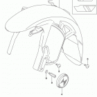 DL1000A XA Front fender (dl1000xal8 e03)