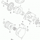 DR,Z400S Масляный насос