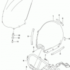UH200,A Wind screen (uh200al8 p28)