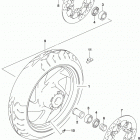 VZR1800 Front wheel (vzr1800bzl8 e28)