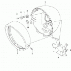 VL1500 Headlamp housing (vl1500bl8 e28)