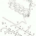 GSX,S750 Throttle body hose  /  joint (gsx-s750azl8 e33)