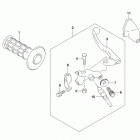 DR,Z400S Lh handle lever
