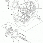 DR650SE Переднее колесо