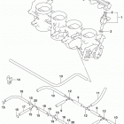 GSX,S1000 Throttle body hose  /  joint (gsx-s1000azl8 e33)