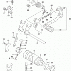 DR,Z125,L Механизм  переключения передач