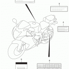 GSX,R750 Label (gsx-r750l8 e03)