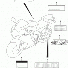 GSX,R750 Label (gsx-r750l8 e33)