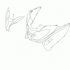 AN650Z Optional (front leg shield cover)