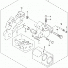 GSX250R Задний суппорт