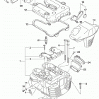 VZR1800 Cylinder head (front) (vzr1800l8 e28)