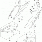 GSX,S1000 Frame cover (gsx-s1000azl8 e28)