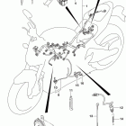 GSX,S750 Wiring harness (gsx-s750zl8 e33)