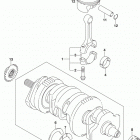 GSX,S1000FA Коленвал