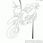 DR,Z400SM Label (dr-z400sml8 e28)
