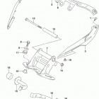 DL1000A XA Front bracket (dl1000al8 e03) (for yvb