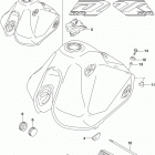 DR200S Fuel tank (dr200sl7 e03)