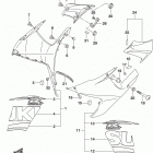 GSX,R600 Side cowling (ysf)