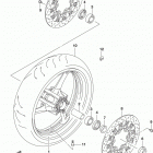 GSX,R750 Переднее колесо
