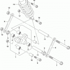 VL1500 Rear cushion lever (vl1500bl8 e28)